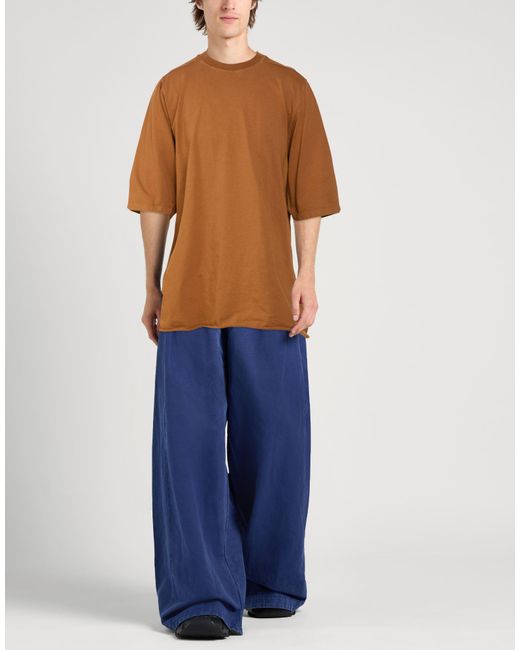 Rick Owens Brown T-Shirt for men