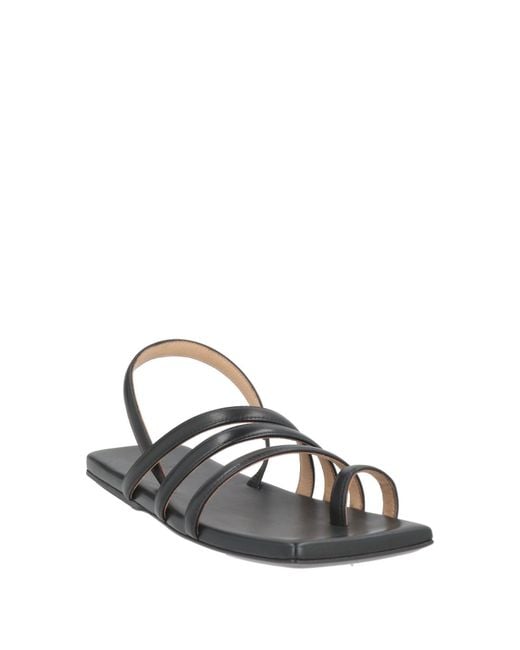 Marsèll White Thong Sandal Leather
