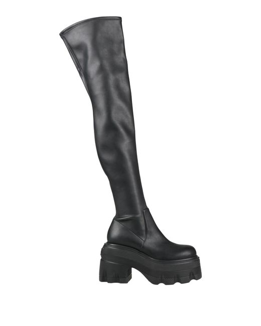 Casadei Black Boot Leather