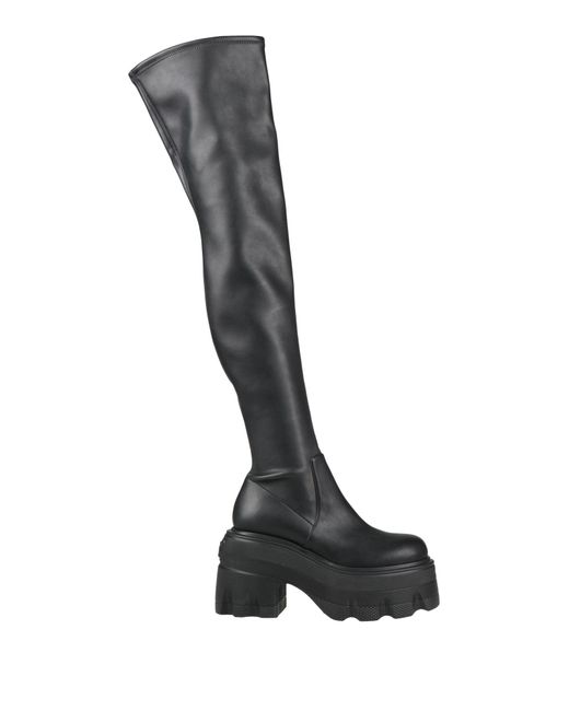 Casadei Black Boot Leather