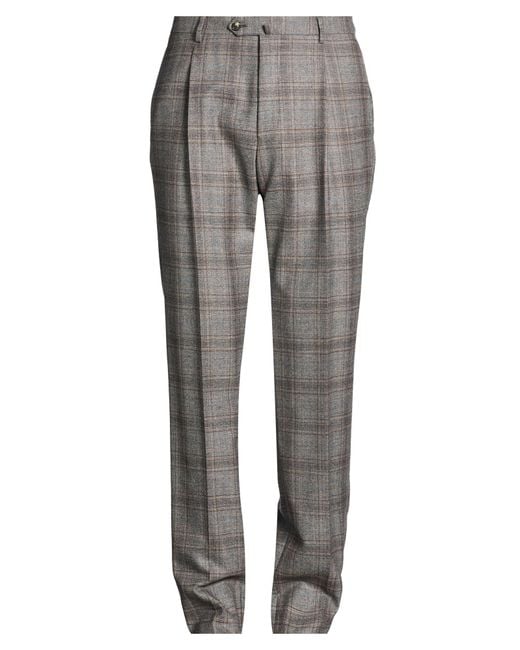 Caruso Gray Trouser for men