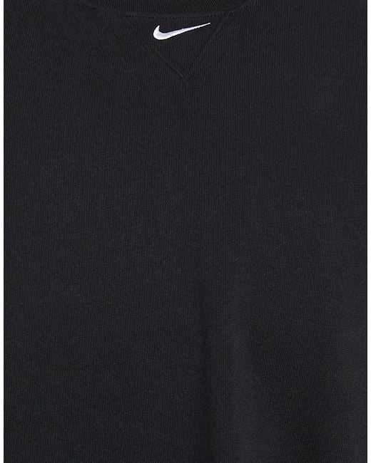 Nike Black T-Shirt Cotton for men