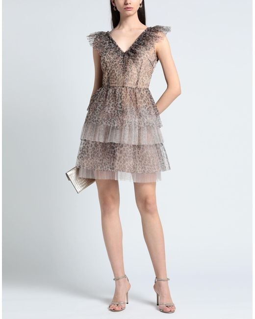 Liu Jo Brown Mini Dress