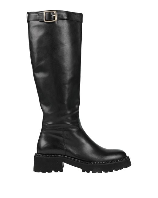 Bruno Premi Black Boot Leather