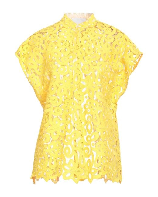 Semicouture Yellow Shirt