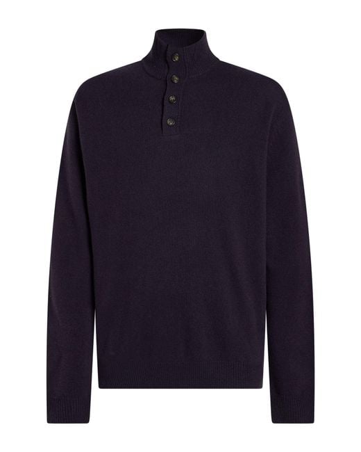 MILLENOVECENTOCINQUANTA7 Blue Sweater Merino Wool for men