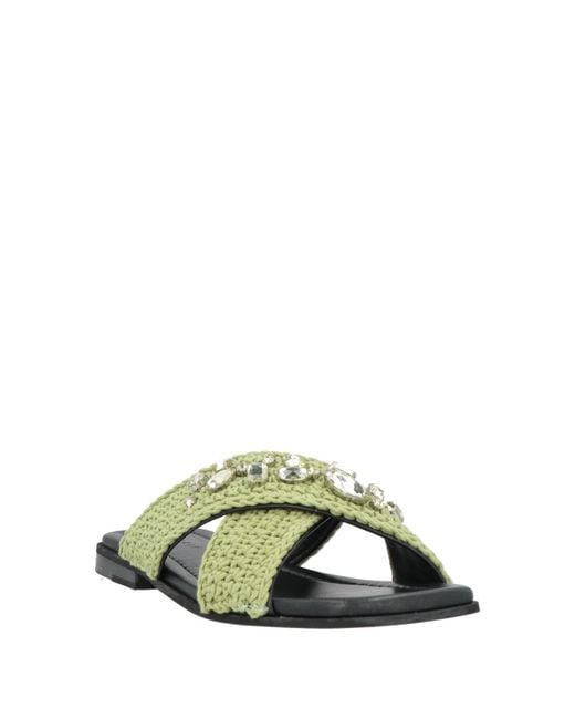 Inuikii Green Sandals