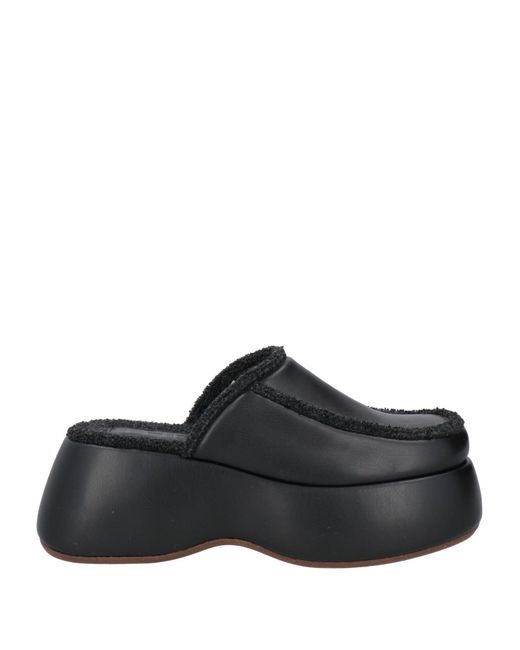 THEMOIRÈ Black Mules & Clogs