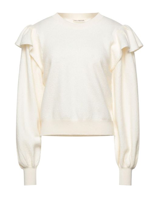 Ulla Johnson Wool Sweater in Ivory (White) | Lyst