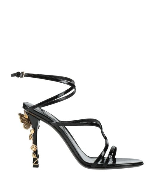 Sophia Webster Black Sandals