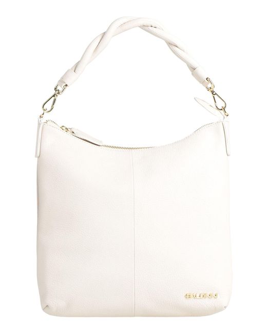Baldinini Natural Handbag Cow Leather