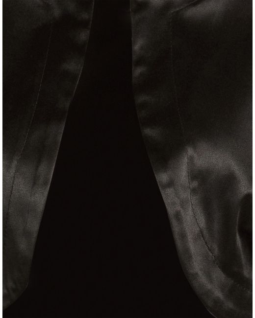 Rinascimento Black Jacket Polyester, Cotton, Elastane