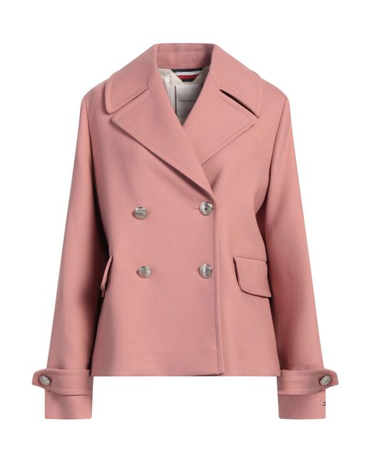 Tommy Hilfiger Pink Coat