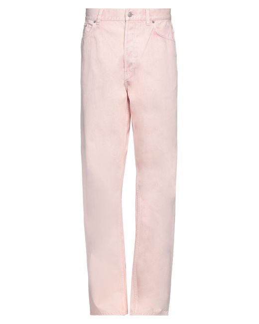 Dries Van Noten Pink Jeans for men