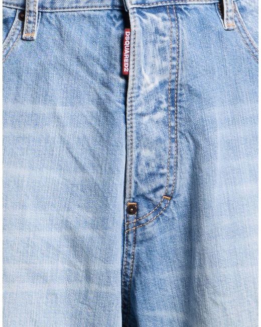 DSquared² Blue Jeans Polyester, Cotton for men