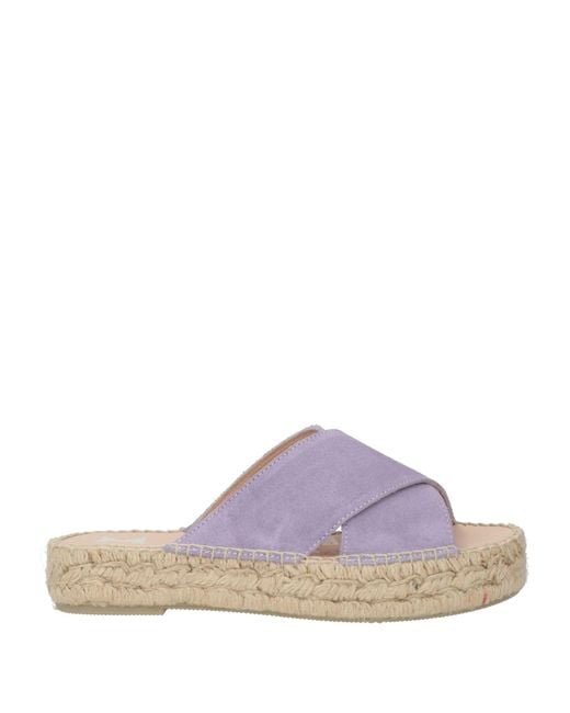 Manebí Purple Espadrilles
