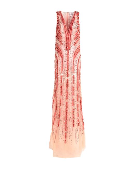 Robe longue Elisabetta Franchi en coloris Pink