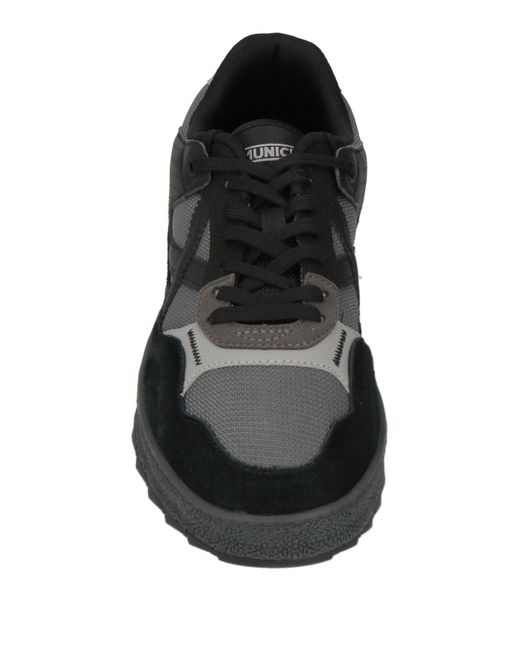 Munich Black Trainers for men