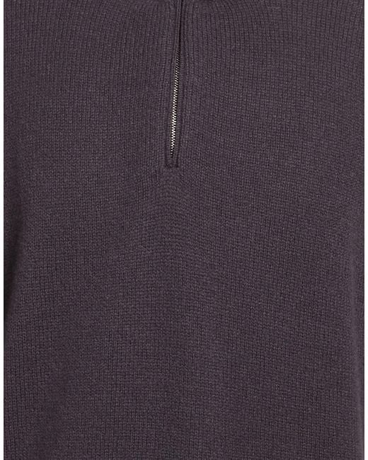 Drumohr Blue Turtleneck Lambswool for men