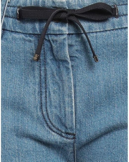 Pantalon en jean Moncler en coloris Blue