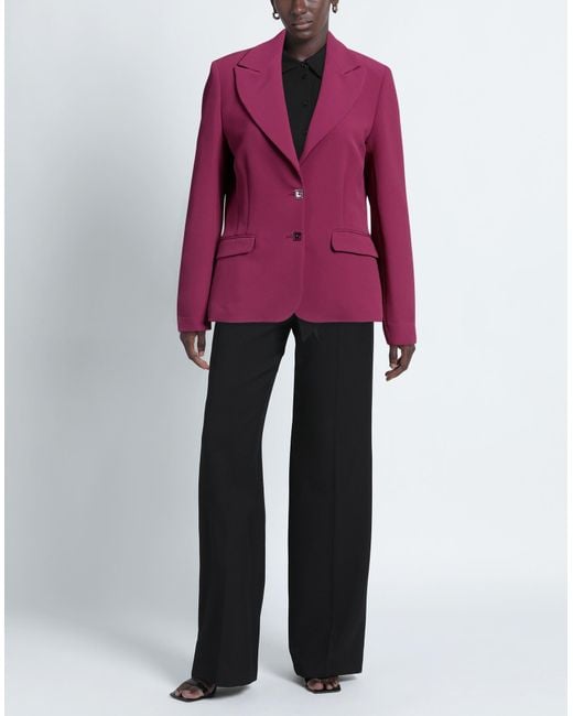 Gaelle Paris Purple Blazer