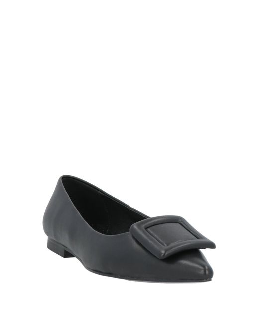 Bibi Lou Black Ballet Flats