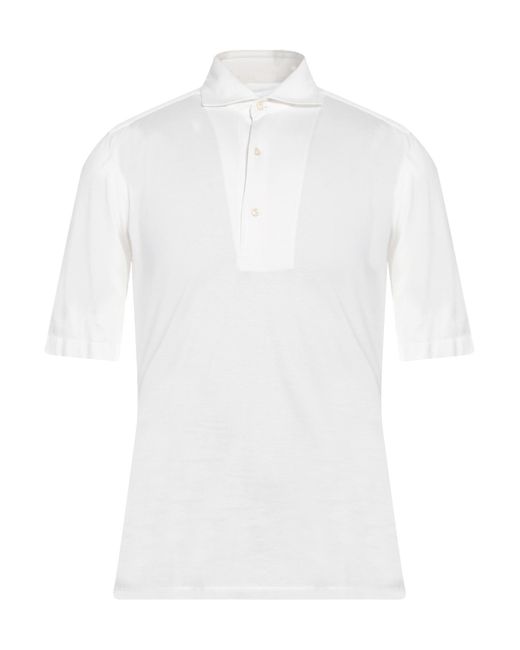 Doriani White Polo Shirt for men