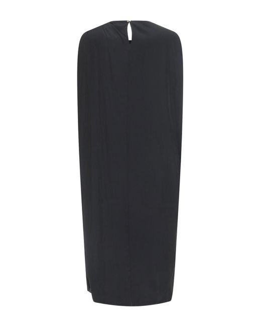 Lanvin Black Midi Dress