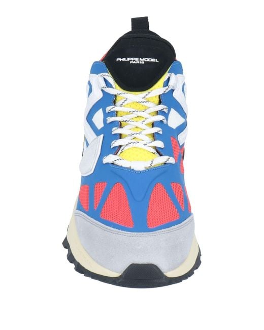 Philippe Model Blue Trainers for men