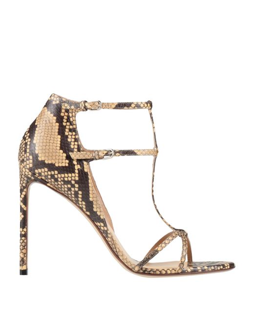 Francesco Russo Metallic Sandale