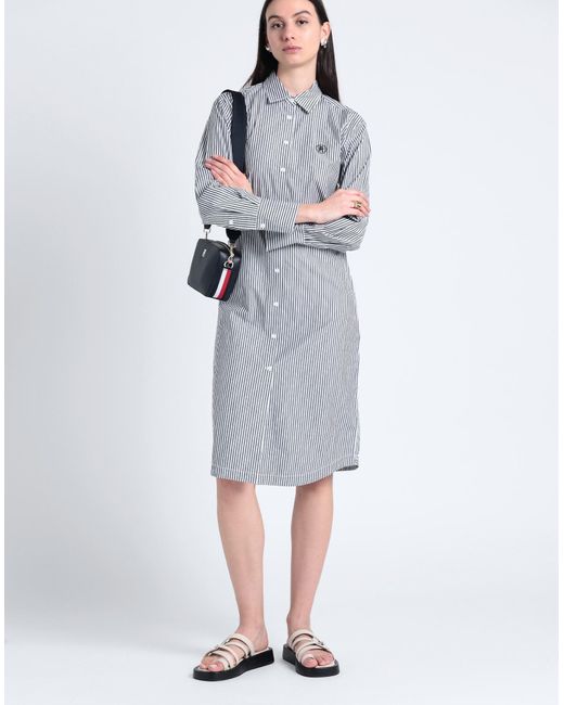 Vestito Midi di Tommy Hilfiger in Gray