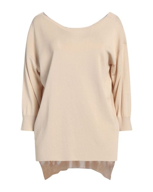 Pullover Malo de color Natural