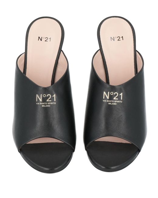 N°21 Black Sandals