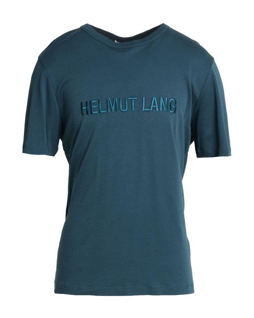 Helmut Lang Blue T-Shirt Cotton for men