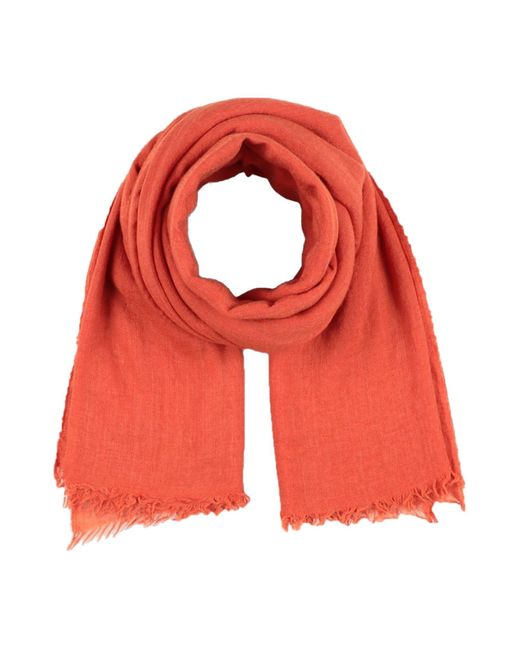 Rick Owens Red Scarf for men