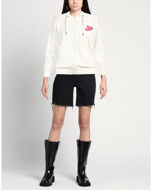 Ice Iceberg White Sweatshirt Cotton
