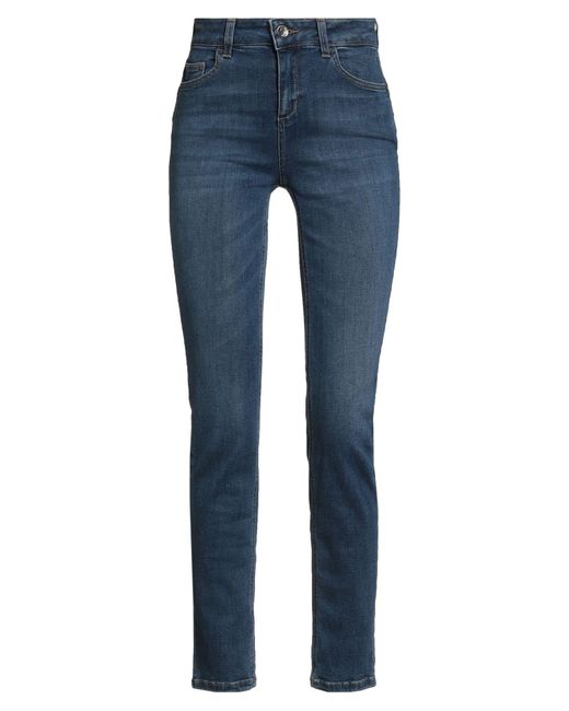 Liu Jo Blue Better Denim Jeans Cotton, Elastane