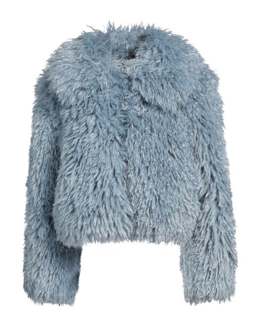 No Secrets Blue Shearling- & Kunstfell