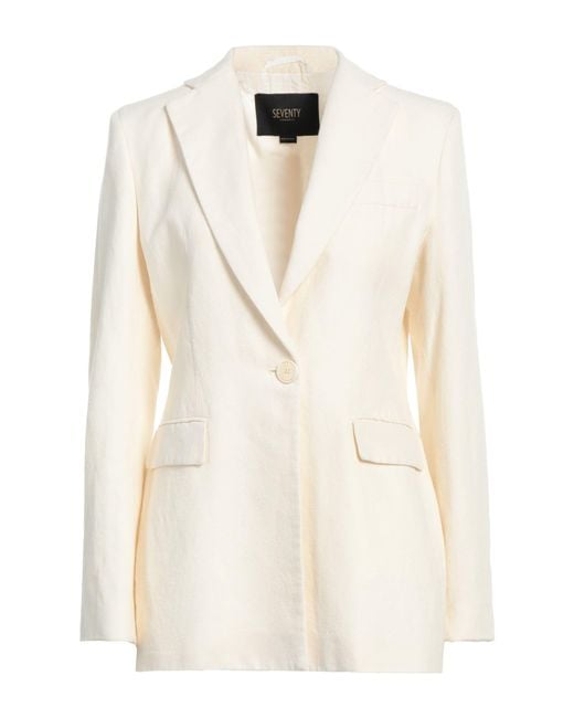 SEVENTY VENEZIA White Blazer