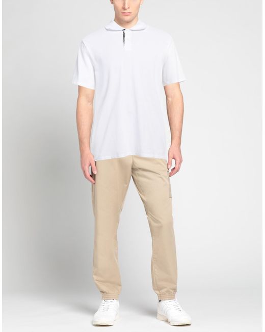 Just Cavalli White Polo Shirt for men