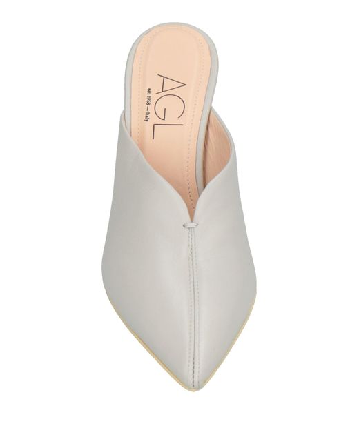 Agl Attilio Giusti Leombruni White Mules & Clogs