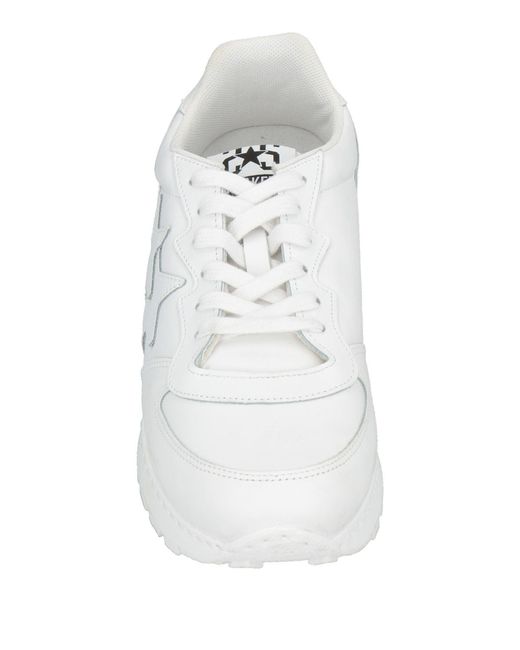2 Star White Trainers for men