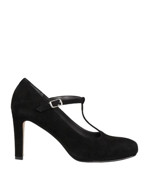 BARRACUDA'S COLLECTION Black Pumps Leather