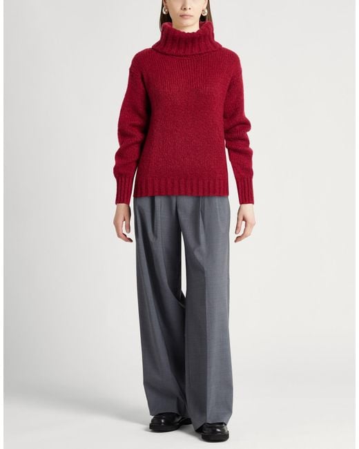 Moorer Red Turtleneck