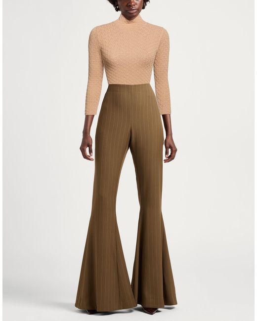 Bruno Manetti Natural Turtleneck Cashmere, Elastane
