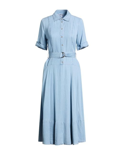 DKNY Blue Midi Dress
