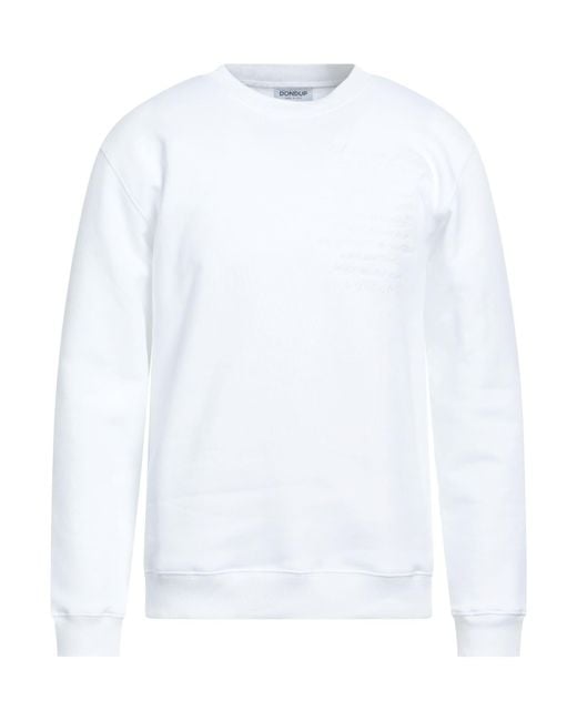 Dondup White Sweatshirt for men