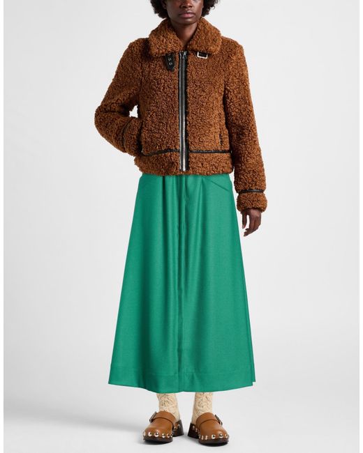 Paul & Joe Green Midi Skirts