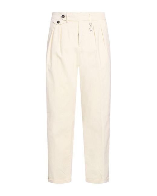 Manuel Ritz White Trouser for men