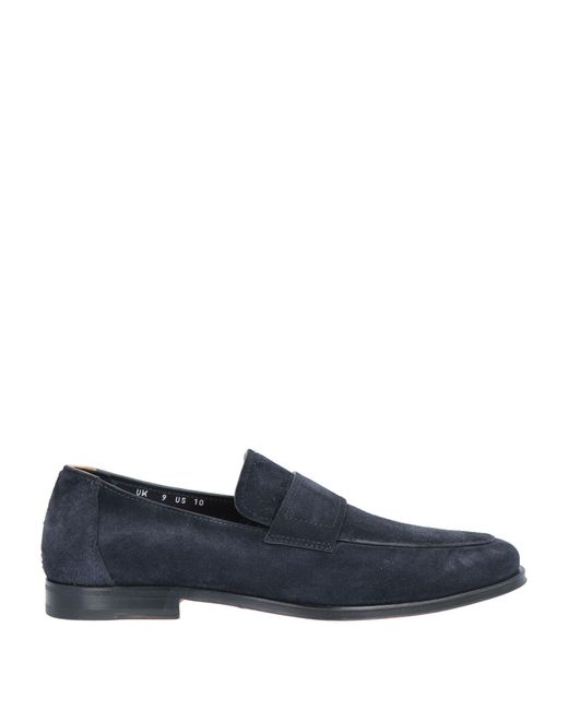 Santoni Blue Loafer for men